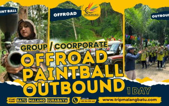 OFFROAD PAINTBALL OUTBOUND GROUP 1 DAY TRIPMALANGBATU 081334555440